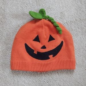 Knit Pumpkin Hat